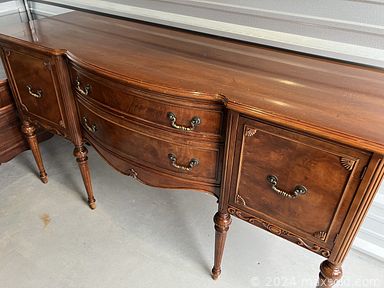 MaxSold Auction: This online auction features secretaries desk, antique furniture, toys, sewing machine, DVDs, diecast collector cars, pet products, video game systems, decorative room screen, decorative plates, massage table, cedar chest, portable AC unit, pressure washer, bike, TV, small kitchen appliances, yard tools, vinyl records, camera, serger and much more!