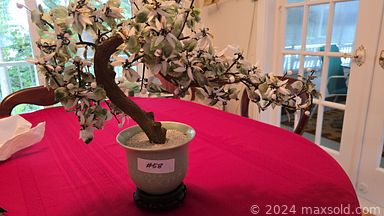 MaxSold Auction: This online auction features bar stools, Gordon Shuck paintings, vintage side tables, antique hurricane lamp, yard tools, art glass, roll top desk, antique inlay table, antique wine aerator, wood carvings, office supplies, and much, much, more!!!