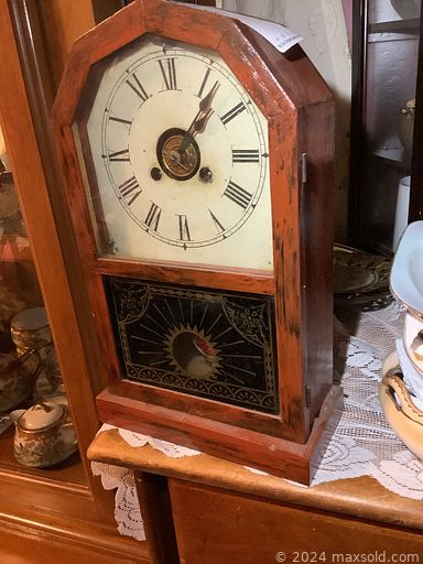 MaxSold Auction: This online auction features garden art, train set, 3D art, oil lamps, Bombay teapots, art pottery, novelty teapots, art glass, costume jewelry, decanter sets, teacup/saucer sets, Depression glass, vintage tea sets, collector plates, collector dolls, teapot collection, bell collection, David Winter cottages, ginger jars, S & P shakers, stained glass swag lamp, sports trading cards, vintage postcards, vintage marbles, toys, collector spoons, Nippon china, thimble collection, comics, perfume bottles, cuckoo clock, and much, much, more!!!\n