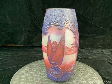 MaxSold Auction: This online auction features art glass, Lava vase, Art Deco table lamps, vintage gnome lamps, costume jewelry, art pottery, Bunnykins, Longaberger baskets, children & adult sewing machines,  buttons, thimbles, and much more!