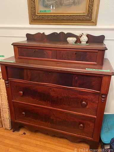 MaxSold Auction: This online auction includes furniture such as MCM wall shelving, antique wooden table, single bedframe, bookshelves, chairs, cabinets, sofa and others, kitchenware, small kitchen appliances, decor, Limoges, Noritake and other china, small home appliances, lamps, fabric, brassware, baskets, silver items, seasonal decor, craft supplies, electronics, linens and much more!