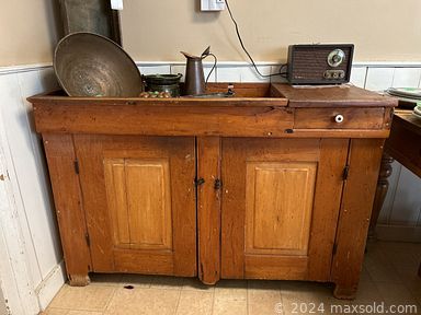 MaxSold Auction: This online auction features cedar chest, antique sofa, jewelry, watches, home health aids, office supplies,  Persian rug, accordian, cameras, camping gear, teacup/saucer sets, oil lamps, art pottery, vintage secretary desk, small kitchen appliances, crocks, hand tools, window AC unit, plant pots, BBQ grill, yard tools, lawnmower, and much, much, more!!!n