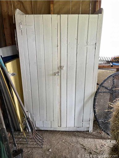 MaxSold Auction: This online auction features various items such as chairs, antique sled, vintage sofa, vintage dishes, log holders, Christmas items, mirrors, century bar, double bed, wall stones, glasses, tables, vintage records, laundry hamper, vintage magazines, cabinets, shelves, wagon wheels, ac unit, vacuum, pillow, wall art, vases, books and much more.