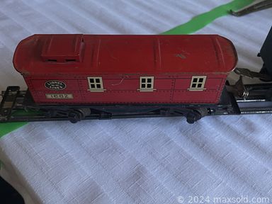 MaxSold Auction: This online auction includes furniture such as a dining table, office desk, sofa bed, bookshelf, china cabinet and others, Studio Nova china, servingware, kitchenware, small kitchen appliances, silverplate, cookie jars, bobbleheads, antique cameras, crystalware, wall art, office supplies, accessories, bags, picture frames, Seiki TV, antique Lionel train set and much more!