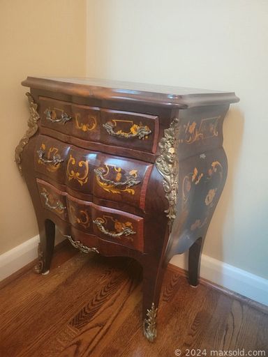 MaxSold Auction: This online auction features antique Louis XV furniture, area rug, fabric, sewing notions, women’s clothing, vintage Royal Doulton figurines, small kitchen appliances, serger, sewing machine, knitting supplies, vintage boudoir chair, clay roaster, and much, much, more!!