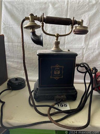 MaxSold Auction: This online auction features dresser, cabinet, pocket watch, costume jewelry, crystal glassware, Royal Albert china, Canon cameras, vintage sewing machine, accordion & ukulele, tools and much more!