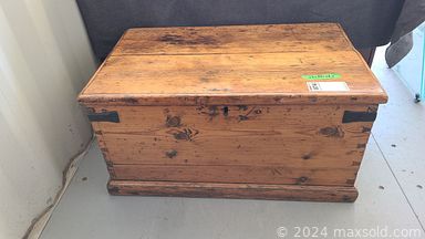 MaxSold Auction: This online auction features art pottery, modern dining chairs, Blue Jay collectibles, snowboards, antique pine box, skis & poles, original cartoon cell, power & hand tools, TV, framed prints, vintage postcards, coins, currency, art glass, vintage pewter figurines, desk lamps, and much, much, more!!!