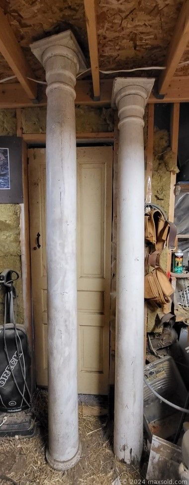 MaxSold Auction: This online auction features a Miller USA lamp, wooden sailing ship, antique chalk ware, rugs, vintage rug, vintage flagpoles, oak room divider, Coleman lanterns, Croqinole board, tea cart, Jay Turser electric guitar, CCM mountain bike, wicker vanity, vintage Adirondack chairs, baskets and other wicker items, oil lamps, 1980s flamingo decor, retro canister set and much more!