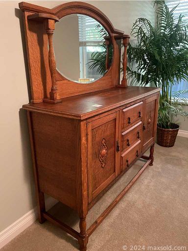 MaxSold Auction: This online auction features art pottery, sculptures, Corning Ware, tall vases, patio furniture, metal art, outdoor silk plants, Ethan Allen sofa & loveseat, art glass, decorative plates, area rugs, small kitchen appliances, office supplies, TV, antique sideboard, rattan swivel chairs, dressers, watches, cookie jar, cast iron bed, cedar chest, vintage washstand, vintage 80s table, golf clubs, garden accessories, pressure washer, power & hand tools and much more!