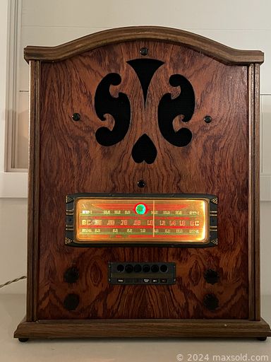 MaxSold Auction: This online auction includes vintage Barbie, original artwork, vinyl albums, linens, antique radios, ladies shoes, lamps, furniture such as vintage teak buffet, vintage armchair, end table, antique chair, love seat, and hide a bed, planters, and much more!