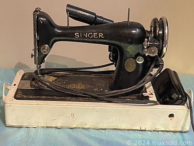 MaxSold Auction: This online auction features cameras, Lladro figurine, vinyl records, sewing machines, small kitchen appliances, art books, games, costume jewelry, outerwear, collector plate, women’s shoes & clothing, and much, much, more!!