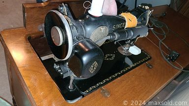 MaxSold Auction: This online auction features doll house, miniature Christmas decor, miniatures tea cups and antiques, miniature items for doll house, solid wooden dresser, vintage sewing machine, Birks silver-plate tea set, Wedgewood items, silver plated dishes, Royal Albert china, Bavaria cream and sugar, fine bone china, Aynsley-Paragon-Royal Chelsea tea cups, china cabinet, dining table and chairs, Bridal Rose serving set, community plate flatware, Rogers cutlery, upright piano, bookshelf, antique phonograph, rug, jadeite serving items, crystal ware, glassware, kitchen items, dolls, stuff toys, vintage plates, electric fireplace, Christmas decorations and much more.