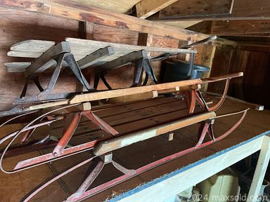 MaxSold Auction: This online auction features Vintage Cameras Typewriter, Vintage Sewing Machine, Blue Transferware, Cobalt, Limoges, Mid Century Stemware, Pink Glass, Uranium Glasses, Copper Kettles, Pfaltzgraff, Oneida Sakura Dinnerware, Golf Clubs, Clinton Wall Trunk, Coca-Cola cooler, Record Albums, Gumball Machine, Area rugs by Monaco Collection, MCM Table C, Mid century modern wooden dresser, International Dolls, Hummel and much more!