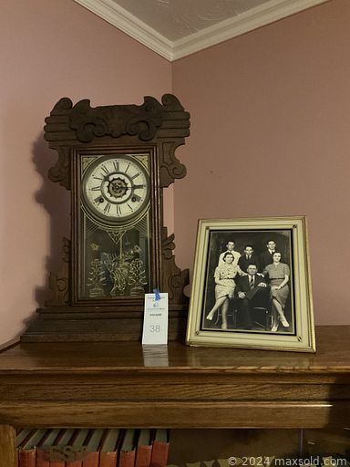 MaxSold Auction: This online auction features furniture such as a porch swing, patio seating, shelving units, carved armoire, bedframe, dresser, leather power recliner, bar table, kitchen island, Hoosier cabinet and others, seasonal decor, kitchenware, small kitchen appliances, yard tools, power tools, records and record player, vintage vanity accessories, books, stained glass, Depression glass, Westmoreland milk glass and much more!