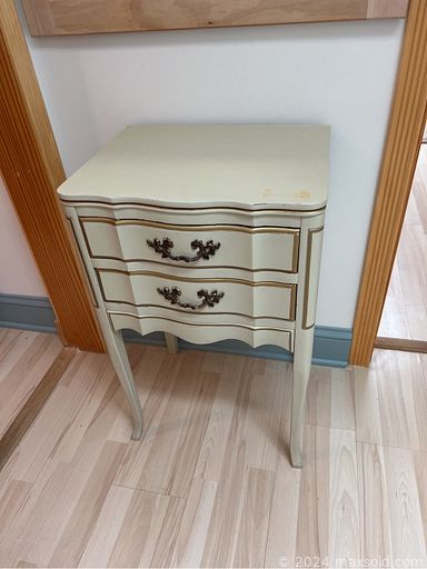 MaxSold Auction: This online auction features tea cups and saucer, tea cup display cabinet, rooster figurine, Noritake japan dinner set, silver-plated items, miniature items, Royal Doulton figurine, nutcracker, mid-century cabinet, Lladro figurine, cutlery, electric fireplace, wall cabinet, framed artwork,  collector plate, vintage dining table and chairs, armoire, maple end table, love seat, coffee table, vintage recliner, lamps, clown figurines, decorative items, tv, coffee maker, glassware, kitchen items, flatware, kitchen appliances, Tyco trains with tracks, nightstand, vintage binoculars, Wings of Texaco collection, vintage Drexel furniture, anniversary clock, Knick knacks, vintage postcards, vintage albums, tool kit, books,  air conditioner, antique desk and much more.