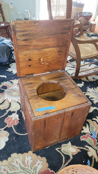 MaxSold Auction: This online auction includes furniture such as a drop leaf table, vintage trunk, bench, antique commode, chairs, cabinets and others, Longaberger baskets, vases, linens, pottery, Fiestaware, Corningware, Iroquois and other china, kitchenware, small kitchen appliances, books, magazines, Steiff cats, jewelry, accessories, bags, clothing, seasonal decor, craft kits, wall racks, Singer sewing machine and much more!