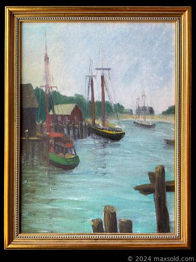 MaxSold Auction: This online auction features a swivel chair, antique pine dry sink, rocking chair, pottery tile table, Royal Worcester peach bowl, Swedish copper kettles, Ginny Vogue Doll, costume jewelry, antique tabletop kerosene lamp, Marvel comic books, prints by Kawano Kaoru (1916-1965) White Calla Lillies, Snowy Heron Vintage Woodblock and much more!!