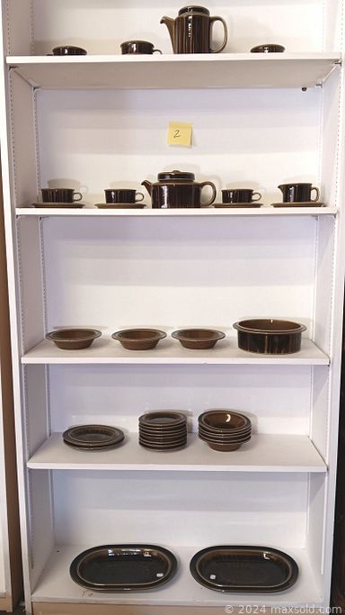 MaxSold Auction: This online auction features Longaberger baskets, Linwood Easton engraving, costume jewelry, art pottery, Asian side table, Lionel Edwards lithograph, jewelry chest, vintage sewing machine, vintage games, area rug, doll collection, and much more!