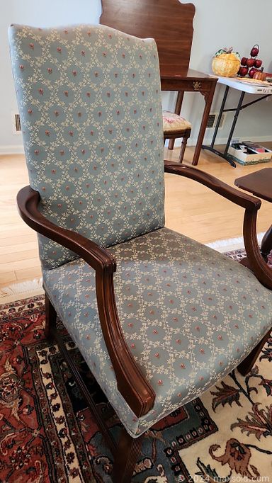 MaxSold Auction: This online auction features framed wall art, Spode, Royal Doulton, crystal ware, furniture such as patio sets, nesting tables, armchairs, Henredon side table, and Ethan Allen sideboard, serving ware, area rugs, CDs, lamps, sterling jewelry and much more!