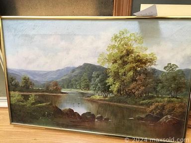 MaxSold Auction: This online auction features fine bone china, silver plate, crystal ware, furniture such as vintage wall unit, coffee tables, mid century sideboard, side chair, and roll top desk, glassware, home decor, lamps, dishware, books, power tools, costume jewelry, framed wall art and more!