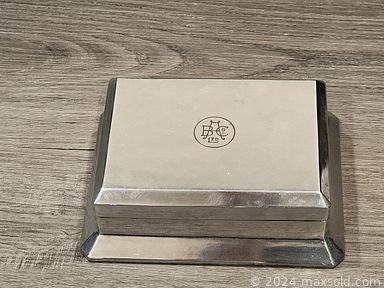 MaxSold Auction: This online auction features Moorcroft dish, bisque vase, sterling silver jewelry, decoy, brass miniatures, art glass items, old vanity pieces, stamp collection, Okimono figurines, native sand painting, pottery, wood train set, other wooden items, Lego, Pez dispenser, Looney tunes collectible cards, comics, old military & police buttons and much more.