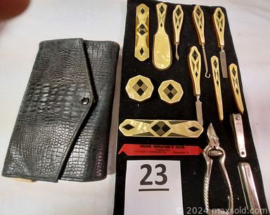 MaxSold Auction: This Charity/Fundraising online auction features framed wall art, crystal bowls, golf clubs, small kitchen appliances, vintage board games, jewelry, vintage manicure set, baptismal gowns, decanter set, Boyd’s Bears, rooster collection, pet products, birdhouses, toys, vintage clogs and much more!