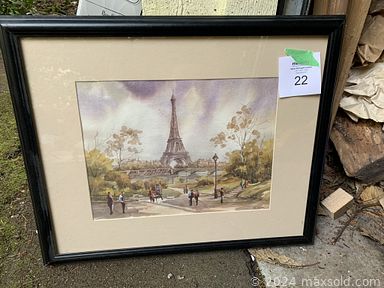 MaxSold Auction: This online auction features framed artwork, collector plates, dressers, partner’s desk, night stands, power tools, kitchenware, books, sports gear, home decor, sewing machines and much more!