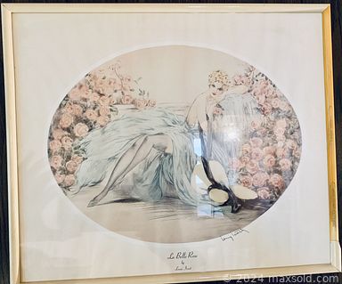 MaxSold Auction: This online auction features vintage jewelry, fine china, lamps, albums, home decor, area rugs, wood chairs, mid-century dining table with chairs, mid-century buffet, breakfront, vintage stove, cookery and much more!