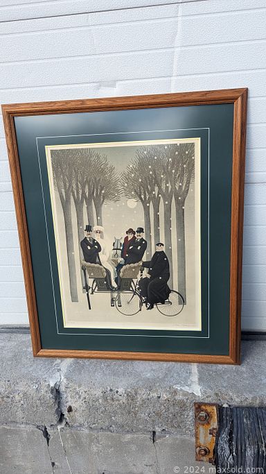 MaxSold Auction: This online auction includes Jim Shore and other figurines, art books, pottery, Royal Copenhagen and other china, seasonal decor, wall art, carved Asian figures, glassware, Bohemian glass, light fixtures, Uranium glass, lamps and more!