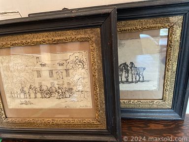 MaxSold Auction: This online auction features office desk & chair, office supplies, art glass, vintage books, area rug, air purifier, antique chairs, small kitchen appliances, costume jewelry, women’s clothing & shoes, TV, heater, kitchen island, brass bed, power & hand tools, chain saw, garden supplies, planter pots, patio furniture,  and more!\n