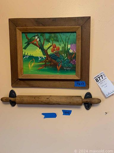 MaxSold Auction: This online auction features various items such as ceramics, collectibles, tables, cabinets, stools, fans, dolls, chairs, toys, clocks, ornaments, speakers, candle holders, microwaves, printers, records, bookshelf, mugs and much more.