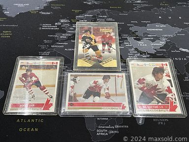 MaxSold Auction: This online auction includes US, Canada and other coins, bank notes, Chinese ginger jar, Moroccan lamp, figurines, wall art, seasonal decor, sports trading cards, games, diecast cars, race tracks, Fisher Price and other toys, Willow Tree figurines, vinyl records, tapes, steins and much more!