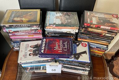 MaxSold Auction: This online auction features porcelain dolls, curio cabinets, teacup/saucer sets, decorative egg collection, trinket boxes, DVDs, small kitchen appliances, pet products, board games, barware, printer, women’s shoes & clothing, sewing machine, craft supplies, costume jewelry, sports equipment, camping gear, washing machine, dryer, stereo components, patio set, Yamaha keyboard, vinyl records, and much more!