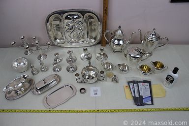 MaxSold Auction: This online auction features furniture such as a closet, dresser, mango wood side table and others, bicycles, kitchenware, small kitchen appliances, ukulele, jewelry, art sets, American Girl doll and accessories, Barbies, accessories, outdoor playhouse, glass terrarium kit, Bavaria china, silver serving pieces, linens, party supplies, yard tools, karaoke machine, DVDs books, shoes, clothing, Insignia mini fridge, Samsung refrigerator and much more!