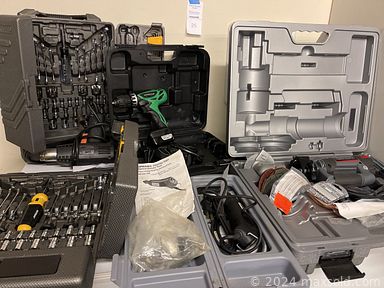 MaxSold Auction: This online auction features Hoist home gym, Elton Bennett signed serigraphs, wood carving, golf clubs & accessories, power & hand tools, chest freezer, binoculars, Willow Tree nativity, cedar chest, NIB security camera, fitness gear, art glass, sewing machine, Bear Foots collectibles, small kitchen appliances, games, DVDs, printer, camping gear, massage table, gardening supplies, office supplies, solar lights, home health aids, and much, much, more!!!