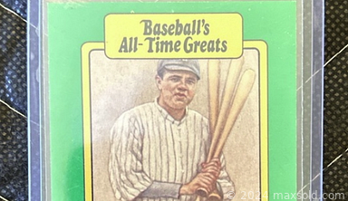 MaxSold Auction: This online auction includes a Coast Hotel chaise lounge, Empress hotel desk, display cabinet and other furniture, antique scale, vintage tins, Corningware, vintage books, Pop figures, Hot Wheels and other toys, trading cards, steins, vintage camera, sailboat music box and more!