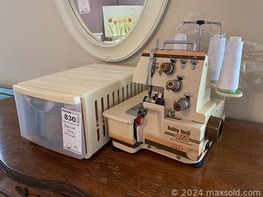 MaxSold Auction: This online auction features furniture such as loveseat sofa beds, chairs, tables, wicker headboards, end tables, bar stools, patio furniture, bench, side tables, ottomans, cabinets, dressers, sewing cabinet, stools, kids table sets and others, rugs, hardware, yard tools, gardening supplies, seasonal decor, serger, kitchenware, small kitchen appliances, linens, garden decor, rugs, jewelry, pillows, clothing, accessories, Shark vacuum, plant hangers, party supplies and much more!