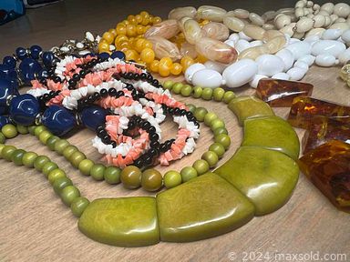 MaxSold Auction: This online auction features vintage table & chairs, vintage scarves, art glass, Tiffany-style lily lamps, French Provincial dressers, Stiffel lamps, Arkansas pottery, vintage mixer, power & hand tools, sewing & knitting supplies, framed needlepoints, jewelry and much more!