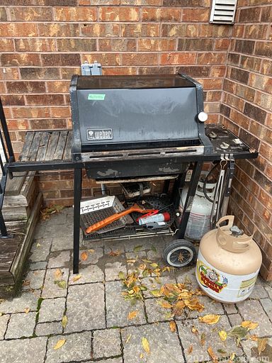 MaxSold Auction: This online auction features furniture such as a bedframe, armoire, shelving units, dresser, file cabinet, MCM armchair, Nordic Furniture wood chairs, dining table, deco box, hall bench, wall unit, bistro set and others, planters, candles and another decor, Kosta and other glassware, books, kitchenware, small kitchen appliances, electronics, Backgammon game, live plants, linens, swag lamp, Christmas decor, frames, clothing, accessories, Weber BBQ grill and much more!