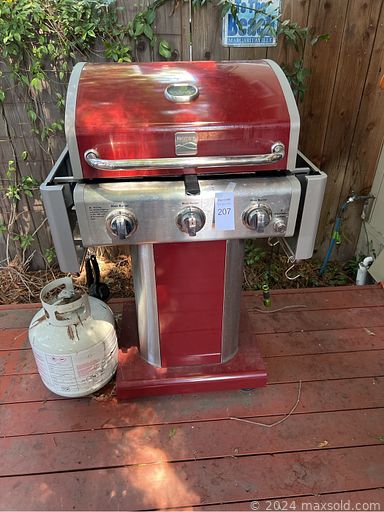 MaxSold Auction: This online auction includes furniture such as outdoor patio seating, hutch, cabinet, bookshelves, office desk, chairs, dining table, side table, couch, bed frame and others, Noritake and other china, Rogaska crystal, kitchenware, small kitchen appliances, lamps, decor, Harley Davidson gear, clothing, accessories, BBQ grill, tools, silverware, Octane Fitness elliptical, wall art, seasonal decor, Mexican pottery, Cervelo touring bike, sports memorabilia, silverware and much more!