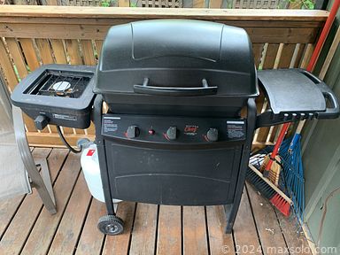 MaxSold Auction: This online auction features furniture such as a patio set, dresser, couch, bookcase, bedframe, chairs, shelving units and others, masks, lamps, linens, Royal Grafton and other china, exercise bike, outdoor gear, tools, kitchen utensils, brassware, seasonal decor, vintage snowshoes, accessories, clothing, electronics and much more!