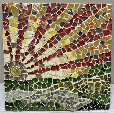 MaxSold Auction: This online auction features paintings on canvas, prints, chalk pastel, frames, framed pressed bouquet, needlepoint, carved wooden mask and much more!