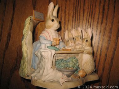 MaxSold Auction: This online auction features snowboard equipment, jewelry, perfume bottle, vintage crystal lamps, stamps, Beatrice Potter figurine, antique cast iron bank, wooden statues, porcelain shoe collection, vintage children\'s books, beer steins, coffee table books, sports collectibles, Fenton glass, women’s shoes & boots and much more!