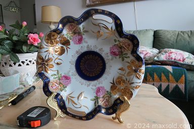 MaxSold Auction: This online auction features decorative plates, dining table & chairs, leather furniture, small kitchen appliances, glass top table,  bedroom furniture, area rug, toolbox, tools, DVDs, and more!