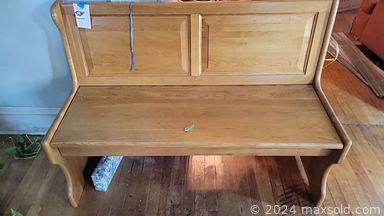 MaxSold Auction: This online auction features stair lift, vintage radio, Hess trucks, antique dresser, stereo components, tea sets, salt & pepper shakers, pet products, Disney collectibles, puzzles, decanters, steins, toys, vinyl records, porcelain dolls, Coca-cola memorabilia, decorative plates, teapots, vintage books, Avon Perfume Bottles, washer, dryer, I Love Lucy collectibles, antique wood shipping crates, TV and much more!