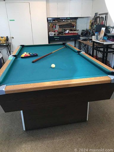 MaxSold Auction: This online auction includes 2001 Honda Odyssey, collectible model cars, billiards table, furniture such as dining chairs, Baronet dresser, Broyhill dresser, kitchen table with chairs, and Deilcraft coffee table, lamps, musical instruments, home decor, Vizio TV, glassware, electric fireplace, Broil King BBQ, fishing gear, power tools, stairlift, John Deere lawn tractor, and much, much more!