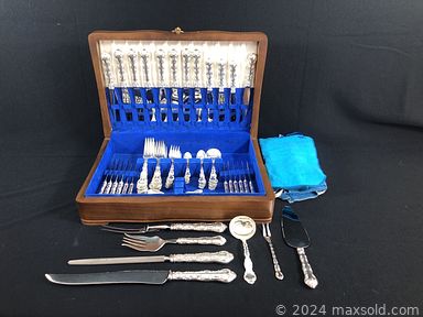 MaxSold Auction: This online auction includes furniture such as shelving units, tables, TV stand, bed frame, dressers, cabinets, desk, bar stools and others, Samsung TV and other electronics, storage bins, golf clubs, garden tools, lamps, artworks, BBQ grill, Greece themed decor, miter saw stand, seasonal decor, Birks silverplate, Le Creuset, Rosenthal stemware, barware, MCM dishware, suitcases, sewing machine, exercise equipment, pottery, decor, Mikasa dishware, cameras, Lladro figurines, Royal Doulton china and much more!