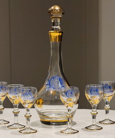 MaxSold Auction: This online auction features Ornate golden tone decorative, Jukebox style CD player, crystal wine glasses, signed art glass piece, ice bucket, wall candles holder, art glass flowers, collectible bottles, Martini glasses, kids items, karaoke, Vintage Wedgewood plates, hand painted decanters, Vintage Amethyst candy dish, Limoges platter,  beer steins, Vintage Ansley - Royal Albert - RS Prussia - Nippon and Paragon tea cup and saucers, artwork, games, hand painted charger plates, ceramic canisters, ceramic figurine, curtains, pillow cases, serving dishes, hand painted bowls, crystal glassware, scales of justice, brass items, coffee mugs, storage bins, garment rack, Vintage J&K Meakin items, Vintage framed print - signed, Vintage hats, Tiffany style lamp, Vintage Murano glassware, Vintage Bohemia vase, Royal Doulton-fine china and much more!