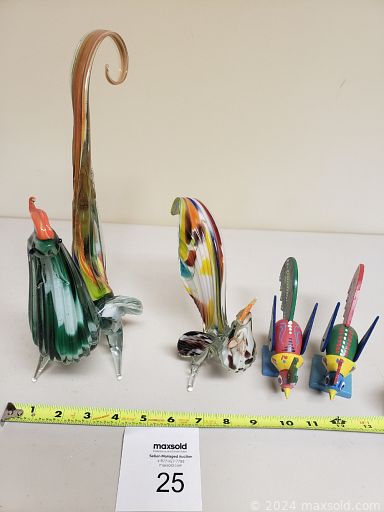 MaxSold Auction: This online auction includes fine china, ceramics, sterling silver, dishware, home decor, art glass, crystalware, lamps, framed paintings, dining table with chairs, and more!