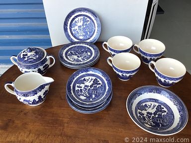 MaxSold Auction: This online auction features a vintage barber chair, wooden table, Royal Doulton Old King Cole, dehumidifier, wine rack, mirror, air compressor, Freud Router table system and much more!!